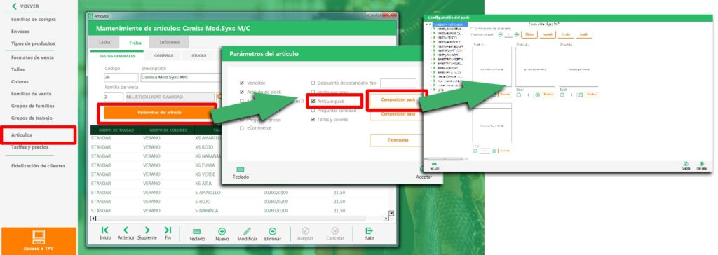 Tipos de artículo en el tpv restaurantes Glop 1 - Glop Software TPV