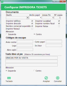Localizar diseños de documentos de venta 2 - Glop Software TPV