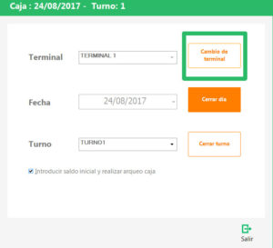 Abrir Cerrar turno en el Tpv con varios terminales 1 - Glop Software TPV