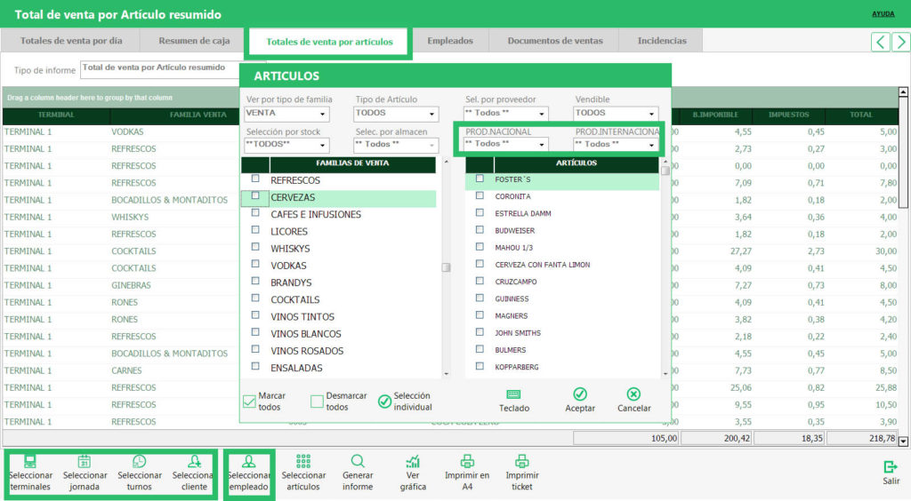 configurar las categorias de producto 3 - Glop Software TPV