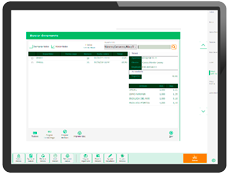 pantalla caracteristicas delivery arqueo repartidor 228 - Glop Software TPV