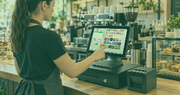 Software TPV Glop para hostelería en uso